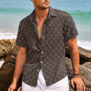 MEN'S  BUTTON SHIRT-GCY-DRG00010575