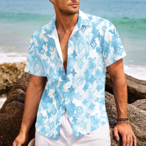 MEN'S  BUTTON SHIRT-GCY-DRG00010585