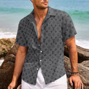 MEN'S  BUTTON SHIRT-GCY-DRG00010589