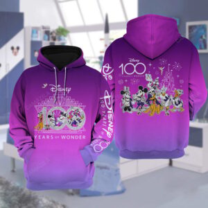 D100 Years Of Wonder 3D Unisex Hoodie - YOW2205