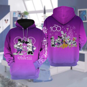 D100 Years Of Wonder 3D Unisex Hoodie - YOW2212