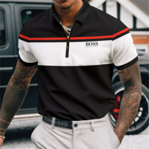 Hot Brand Zip Polo For Men