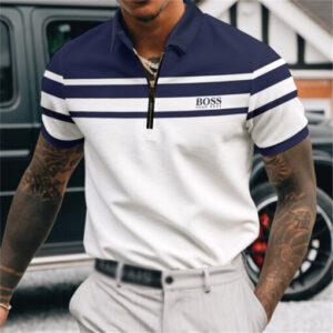 Hot Brand Zip Polo For Men