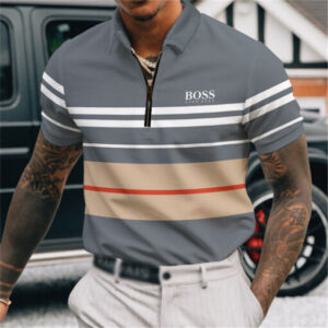 Hot Brand Zip Polo For Men