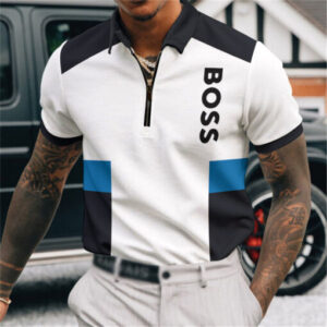 Hot Brand Zip Polo For Men