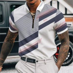 Hot Brand Zip Polo For Men
