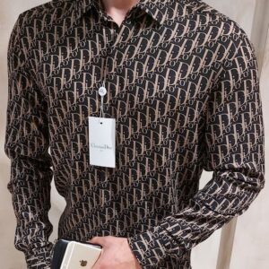 Dior Long Sleeve Button Shirt 2023