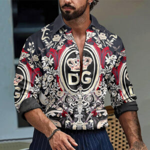 D&G Long Sleeve Button Shirt -TV303235