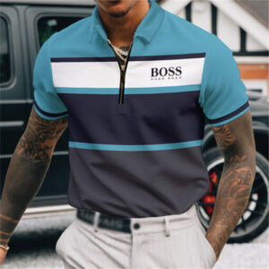 Hot Brand Zip Polo For Men