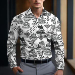 Luxury Long Sleeve Button Shirt