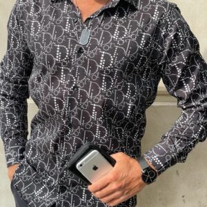 Dior Long Sleeve Button Shirt 2023