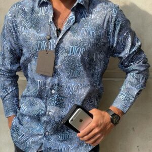 Dior Long Sleeve Button Shirt 2023