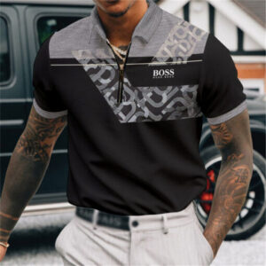 Hot Brand Zip Polo For Men