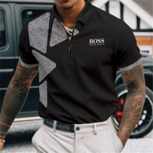 Hot Brand Zip Polo For Men