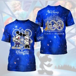 D100 Years Of Wonder 3D Unisex Tshirt - MK2103
