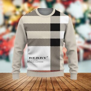 PREMIUM BERBERRY UGLY SWEATER FOR MEN