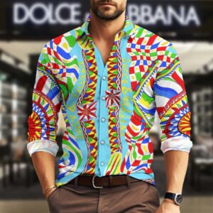 D&G Long Sleeve Button Shirt -DT303201