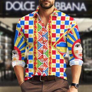 D&G Long Sleeve Button Shirt -DT303202