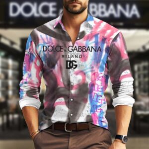 D&G Long Sleeve Button Shirt -DT303220