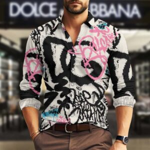 D&G Long Sleeve Button Shirt -DT303230