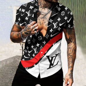 MEN'S  BUTTON SHIRT-GCY-DRG0000250452