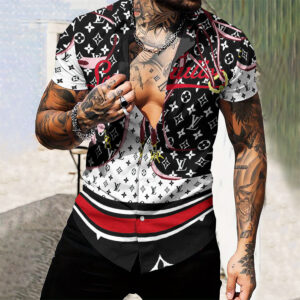 MEN'S  BUTTON SHIRT-GCY-DRG0000250444