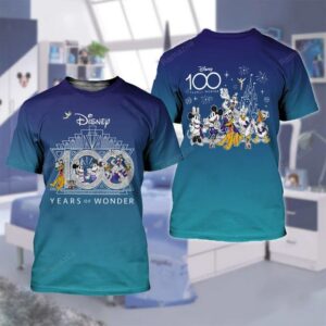 D100 Years Of Wonder 3D Unisex Tshirt - MK2106
