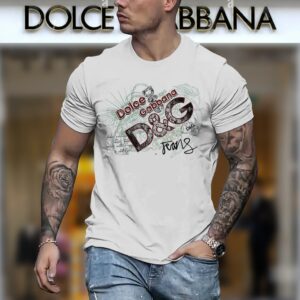 New 2024 – D Luxury Brand Premium T-Shirt Outfit For Men