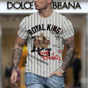 New 2024 – D Luxury Brand Premium T-Shirt Outfit For Men