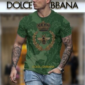 New 2024 – D Luxury Brand Premium T-Shirt Outfit For Men