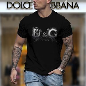 New 2024 – D Luxury Brand Premium T-Shirt Outfit For Men
