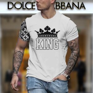 New 2024 – D Luxury Brand Premium T-Shirt Outfit For Men