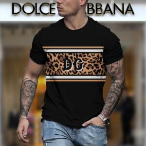 New 2024 – D Luxury Brand Premium T-Shirt Outfit For Men