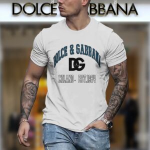 New 2024 – D Luxury Brand Premium T-Shirt Outfit For Men