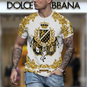New 2024 – D Luxury Brand Premium T-Shirt Outfit For Men
