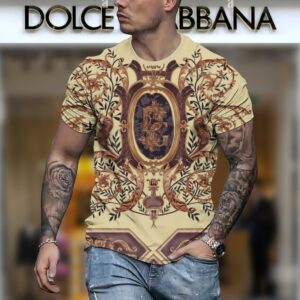 New 2024 – D Luxury Brand Premium T-Shirt Outfit For Men