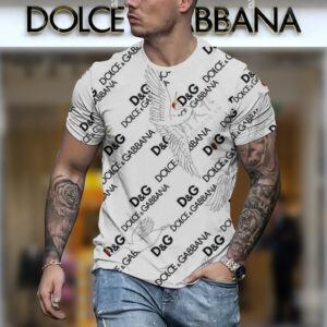 New 2024 – D Luxury Brand Premium T-Shirt Outfit For Men