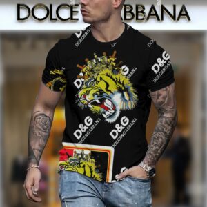 New 2024 – D Luxury Brand Premium T-Shirt Outfit For Men