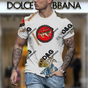 New 2024 – D Luxury Brand Premium T-Shirt Outfit For Men