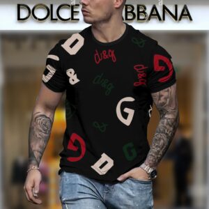 New 2024 – D Luxury Brand Premium T-Shirt Outfit For Men