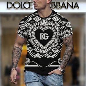New 2024 – D Luxury Brand Premium T-Shirt Outfit For Men