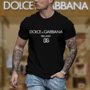 New 2024 – D Luxury Brand Premium T-Shirt Outfit For Men