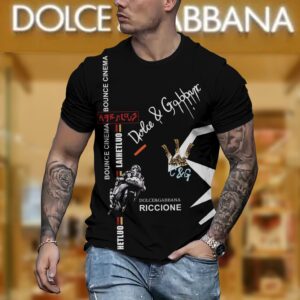 New 2024 – D Luxury Brand Premium T-Shirt Outfit For Men