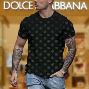 New 2024 – D Luxury Brand Premium T-Shirt Outfit For Men