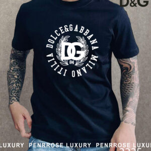 New 2024 – D Luxury Brand Premium T-Shirt Outfit For Men
