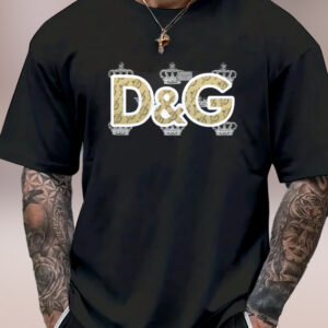 New 2024 – D Luxury Brand Premium T-Shirt Outfit For Men