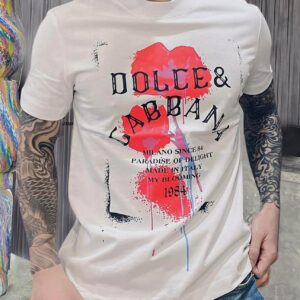 New 2024 – D Luxury Brand Premium T-Shirt Outfit For Men