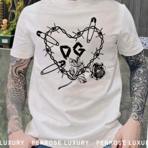 New 2024 – D Luxury Brand Premium T-Shirt Outfit For Men