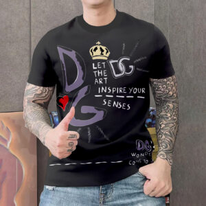 New 2024 – D Luxury Brand Premium T-Shirt Outfit For Men