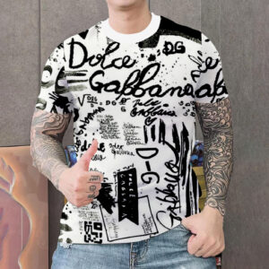 New 2024 – D Luxury Brand Premium T-Shirt Outfit For Men